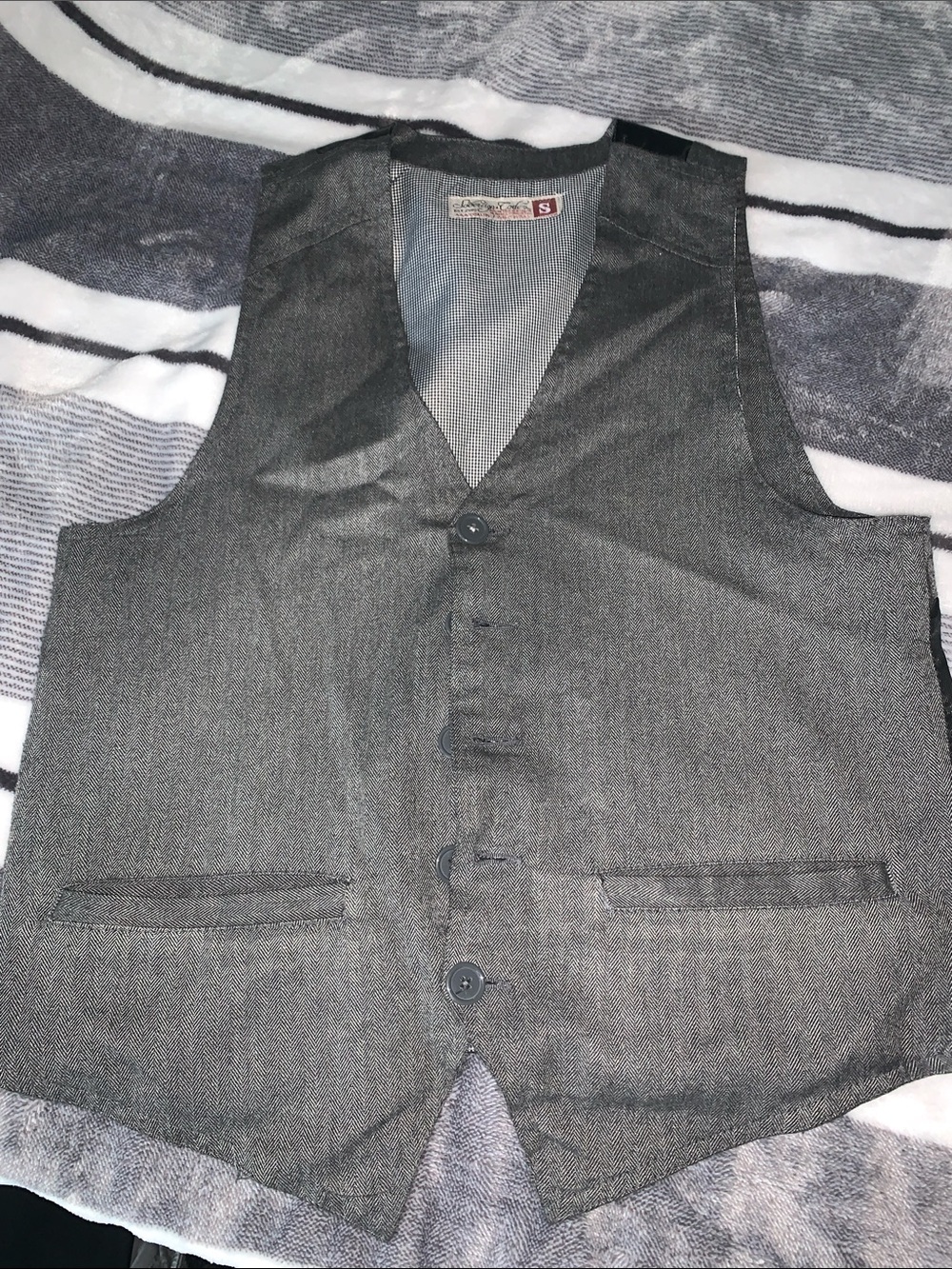 Sovereign Code Men's Gray Dress Vest